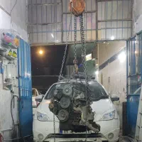 تعمیر اساسی گیربکس جلوبندی جعبه فرمان ترمز ABS