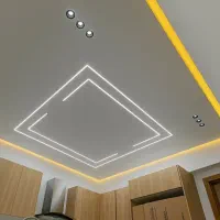 کناف سقف کاذب(لاین نوری باکس)  تایل