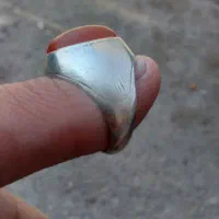دو جفت انگشتر عقیق یمنی کهنه اصل