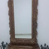 آینه کنسول وشمعدان