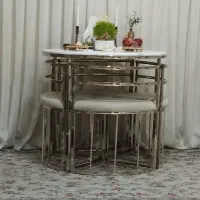 میز غذاخوری ۴نفره در حد نو