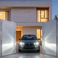 ریموت سو بالا و نور بالا درب برقی