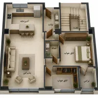 اپارتمان 112 متر  پیش فروش پرداخت 60درصد