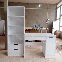 ست میز تحریر/ کتابخانه کشودار / مدل آرسین
