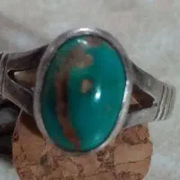 انگشتر نقره دست سازبانگین فیروزه