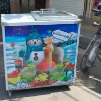 خم کن بستنی تاپینگ صندوقی فریزر یخچال فالوده