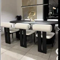 میز ناهارخوری ۶ نفره شیک با قیمت تولیدی