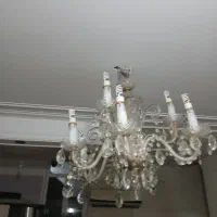 لوستر ۹ شاخه کریستال