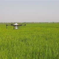 سمپاشی مزارع با پهپاد ( پهباد )