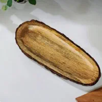 ظرف کشکول طبیعی چوب انبه