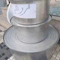 ۳عددقابلمه یک عددتشت بزرگ یک عددآبکش بزرگ وکوچک