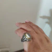 انگشتر نقره با نگین در نجف