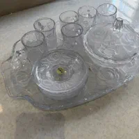 سینی لیوان قندان سوگا
