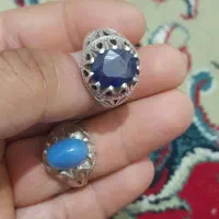 انگشتر عقیق یاقوت