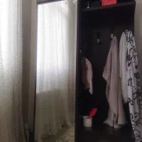 جا کفشی چوب لباسی ۲عدد کشو آیینه قدی بزرگ