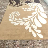 فرش ماشینی ۴ متری و پالتو مردانه