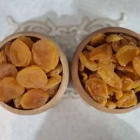 قیسی و برگه‌زردآلو(قاخ)