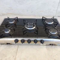 گاز صفحه شیشه ای رومیزی