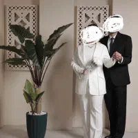 کت شلوار زنانه مراسم عقد