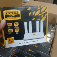 مودم CP LINK انلاک چهارانتن wifi6 دوربین کارتخوان