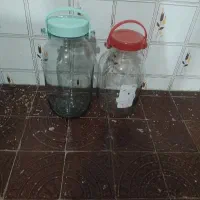 دو عدد شیشه