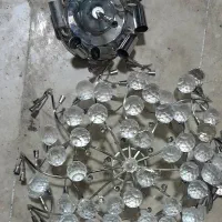 لوستر سققی نقره ای