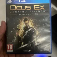 دیسک بازی ps4 DEUS EX فروش با معاوضه سی دی