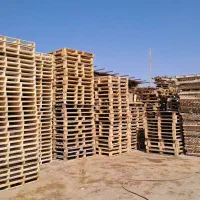 پالت چوبی پلاستیکی سه لایی