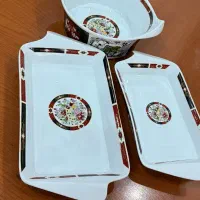 سرویس پذیرایی و سرو نسترن کاملا نو با جعبه