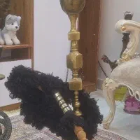 قلیان برنجی سنگین برا دکور