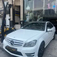 بنز C200 AMG Plus سفید بدون رنگ ۷۰ تا کار
