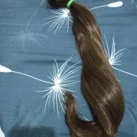 مو مصنوعی سر دوخت شده به همراه شینیون آماده