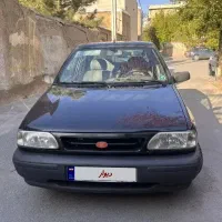 پراید ۹۵ در حد بدون رنگ