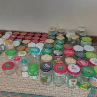 ظروف شیشه‌ای رب و مواد غذایی
