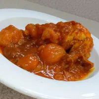 غذای خانگی اهورا  خورشت قیمه . خورشت آلو  با مرغ