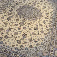 یک جفت فرش دستباف ۹ متری کاشان