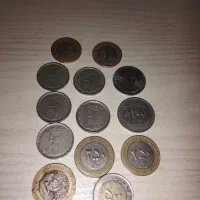 13عدد سکه|کلکسیون سکه، تمبر، اسکناس|مرند, |دیوار