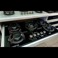 گاز توکار رومیزی هود شیشه سینک صفحه ای کن مدلCT3