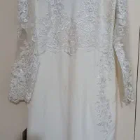 پیراهن مجلسی سفید زیبا