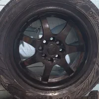 رینگ‌اسپرت پژو و سمند با ۵ حلقه لاستیک ۱۵