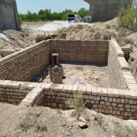 ۴۲۰۰ متر باغ ۲ ساعت سهمیه آب موتور ۶ اینچ