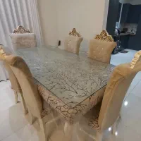 ناهار خوری تاج دار ۶ نفره