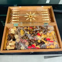 تخته نرد شطرنج چوب معرق کاری