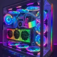 کیس حرفه ای همراه کارت گرافیک راگ