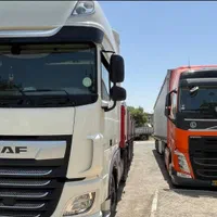 نیسان خاور تک جفت تریلی ایسوزو مسقف