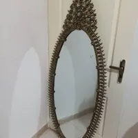 آینه شمعدان برنز
