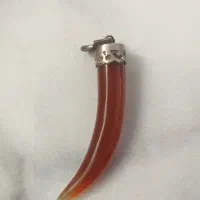 گردن آویز عقیق سرخ
