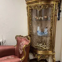 دو عدد بوفه کلاسیک استیل