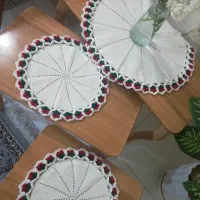 رومیزی حاشیه دار