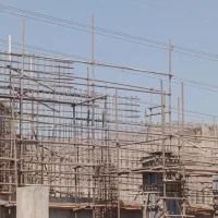 داربست فلزی و پیچ رولپلاک
